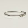 ANILLO CINQUILLO DE ORO BLANCO - Imagen 2