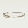 ANILLO CINQUILLO DE ORO BLANCO - Imagen 3