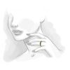 Anillo Colors oro amarillo con - Imagen 2
