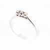 Anillo de Compromiso Oro Blanco y Diamantes