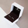 SORTIJA ORO BLANCO Y DIAMANTE TALLA BRILLANTE 0.20ct. TALLA 14 - Imagen 2