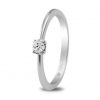 Anillo de compromiso con 1 diamante talla brillante 0.10ct (74B0005)