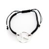 Pulseira de Prata Cans. Pulseira Conmemorativa do Festival de Cans""