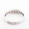 SORTIJA ORO BLANCO Y 9 DIAMANTES 0,50cts - Imagen 3