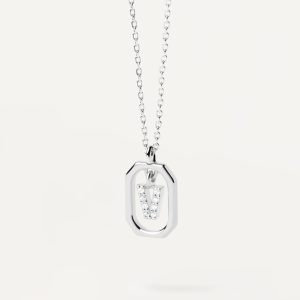 COLLAR LETRA MINI PEQUEÑO LETRA V