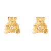 PENDIENTES DE ORO OSITOS