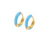 Lotus Silver Pendientes Aros