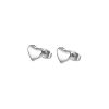 Lotus Style Pendientes Acero