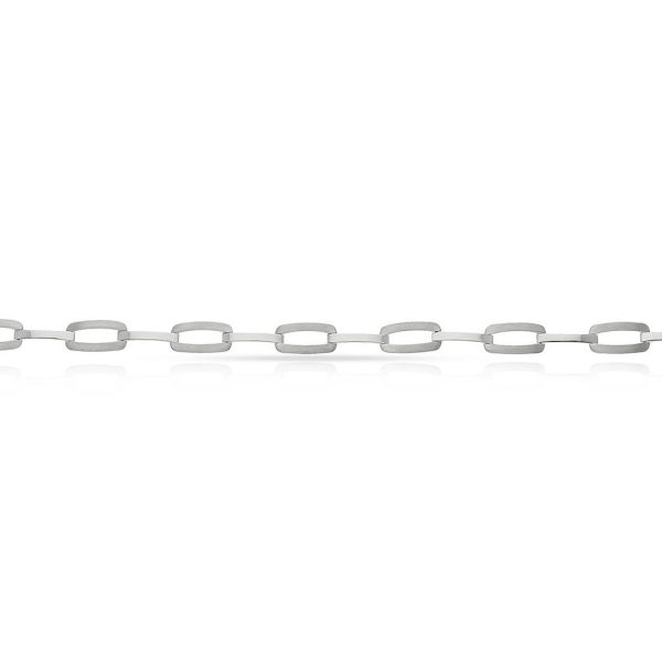 Pulsera en oro blanco de 18 Kl