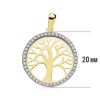 18K COLGANTE ARBOL DE LA VIDA - Imagen 2