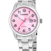 Reloj Calypso Señora de Acero con esfera rosa | K5873