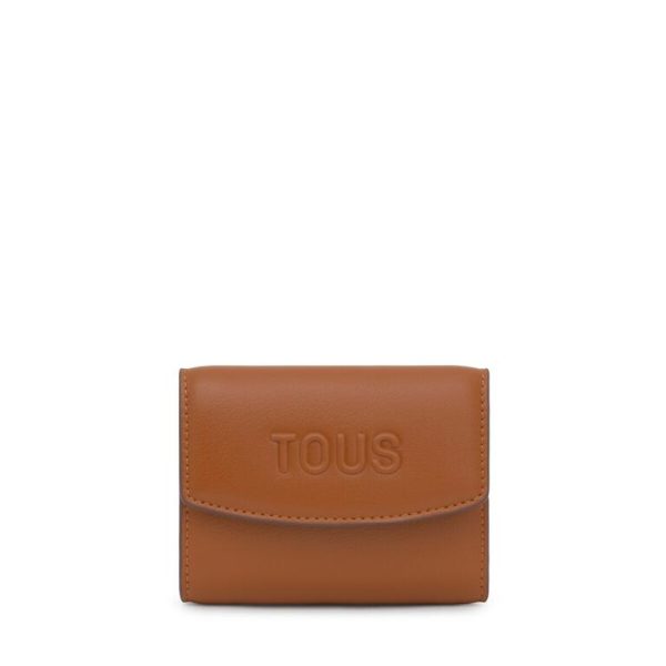 Tous Billetera Pequeña Pocket Bloom Camel