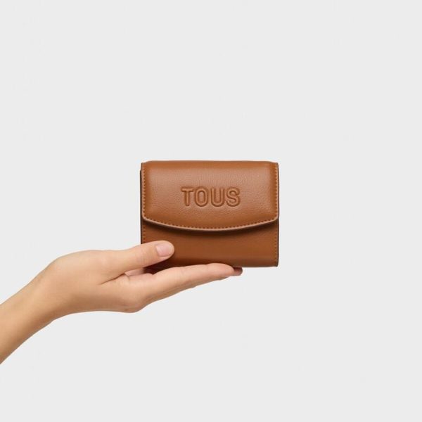 Tous Billetera Pequeña Pocket Bloom Camel - Imagen 2