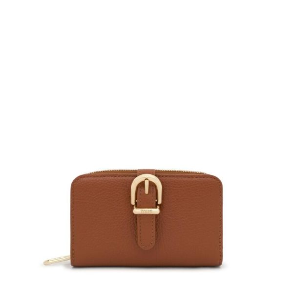 Billetera Mediana Tous Buckles Camel