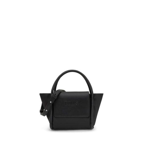 Bolso Capazo Pequeño Tous Silhouette Soft Negro