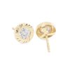 Pendientes de oro Eles niña redondo - Imagen 2
