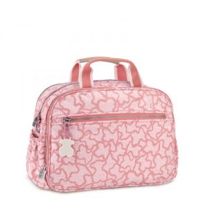Bolsa de bebé TOUS Kaos New Colores modelo Catri en color rosa Incluye cambiador
