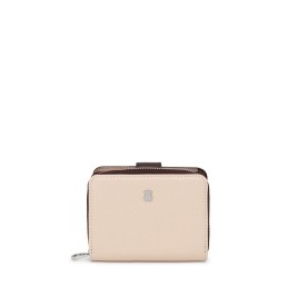 Tous Billetera Pequeña New Dubai Saffiano Tri-Beige