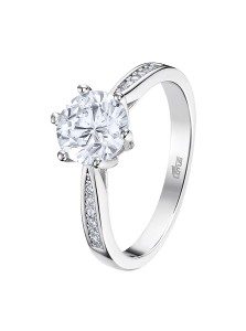 Anillo SOlitario de 6 garras