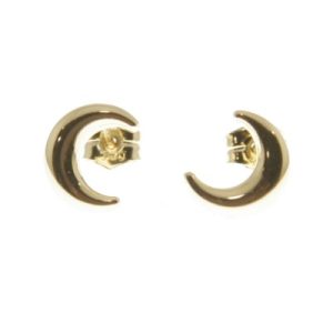 Pendientes Lunas de Oro