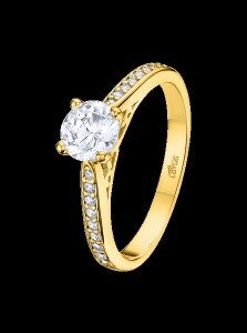 ANILLO SOLITARIO DE PLATA