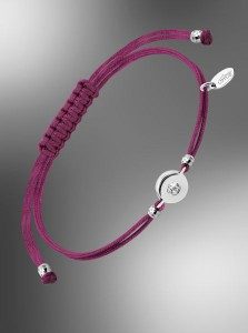 PULSERA DE PLATA Y MACRAMÉ