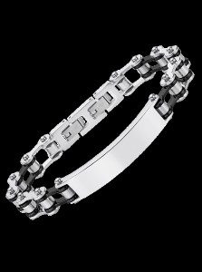 PULSERA ESCLAVA LOTUS ACERO DE HOMBRE | LS2263