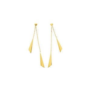 18K Pendientes largos