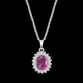 Colgante de Plata con piedra