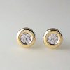 PENDIENTES DE ORO 18 KILATES DONUTS