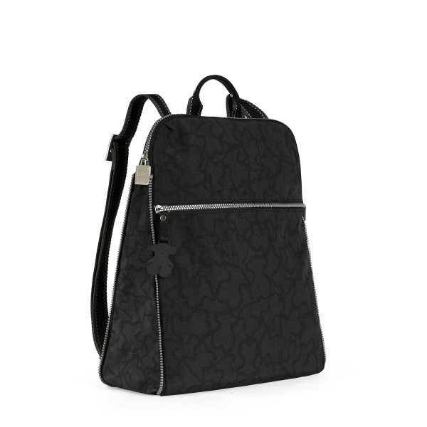MOCHILA KAOS NEW COLORS TOUS ANTRACITA-NEGRO - Imagen 2