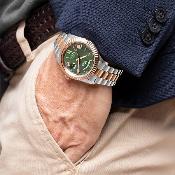 RELOJ LOTUS CABALLERO ACERO BICOLOR - Imagen 3