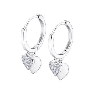Pendientes Aros de Plata Lotus