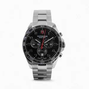 Reloj Victorinox Fieldforce Acero esfera negra