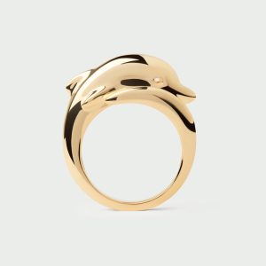 Anillo Sortija de Plata bañada
