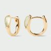 Pendientes Aros de Plata bañados en oro