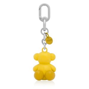 Llavero Tous Metal Bold Bear amarillo