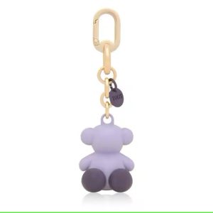 Llavero Tous Metal Bold Bear malva