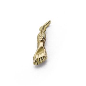 18K COLGANTE ORO AMARILLO PUÑO MANO PEQUEÑA