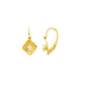 18K Par pendientes oro