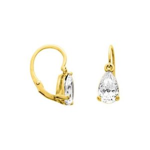 18K Par pendientes oro
