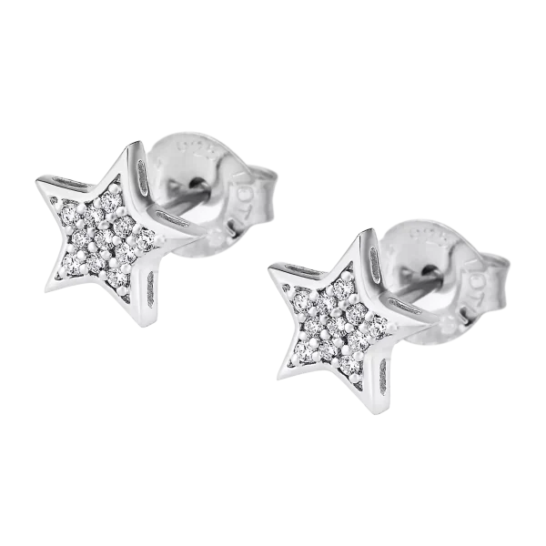 Pendientes de Plata Lotus