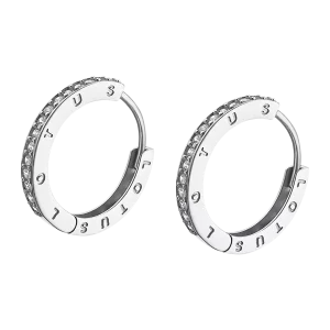 PENDIENTES LOTUS SILVER AROS