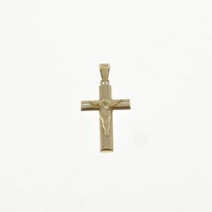 18K Cruz de Oro con Cristo | 120376