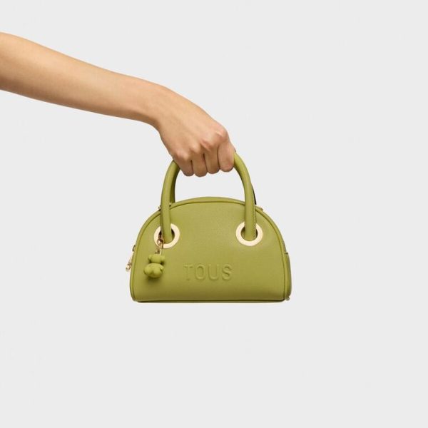 Bolso Bowling Pequeño Tous Poppy Verde - Imagen 4
