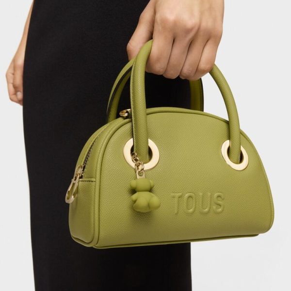 Bolso Bowling Pequeño Tous Poppy Verde - Imagen 3