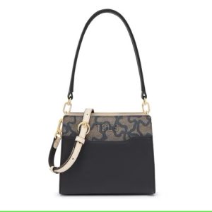 Bolso Shopper Pequeño Kaos Icon Negro