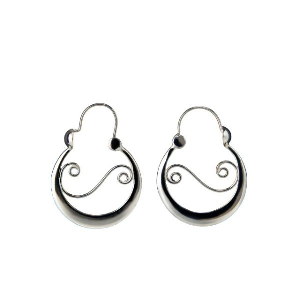 Pendientes Aros de Plata Grandes