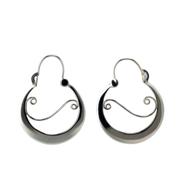 Pendientes Aros de Plata Super Grandes