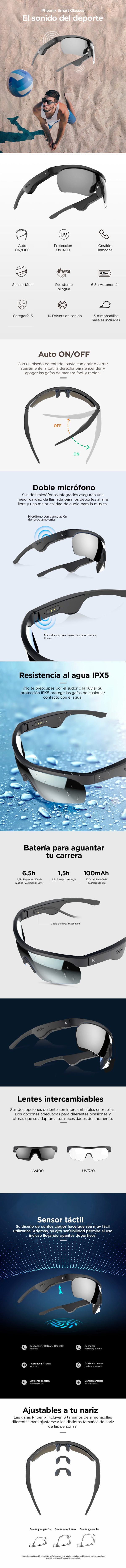 Gafas inteligentes KSIX - Imagen 2